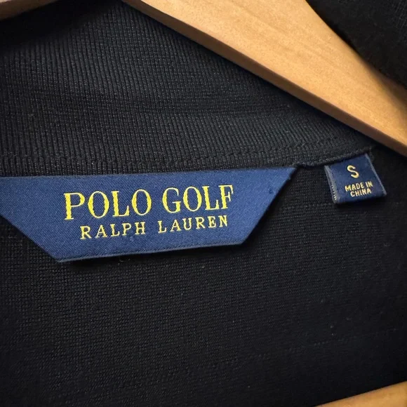 Ralph Lauren Polo Golf Quarter Zip Black S - Picture 4 of 4